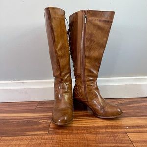 Fall faux leather Boots
